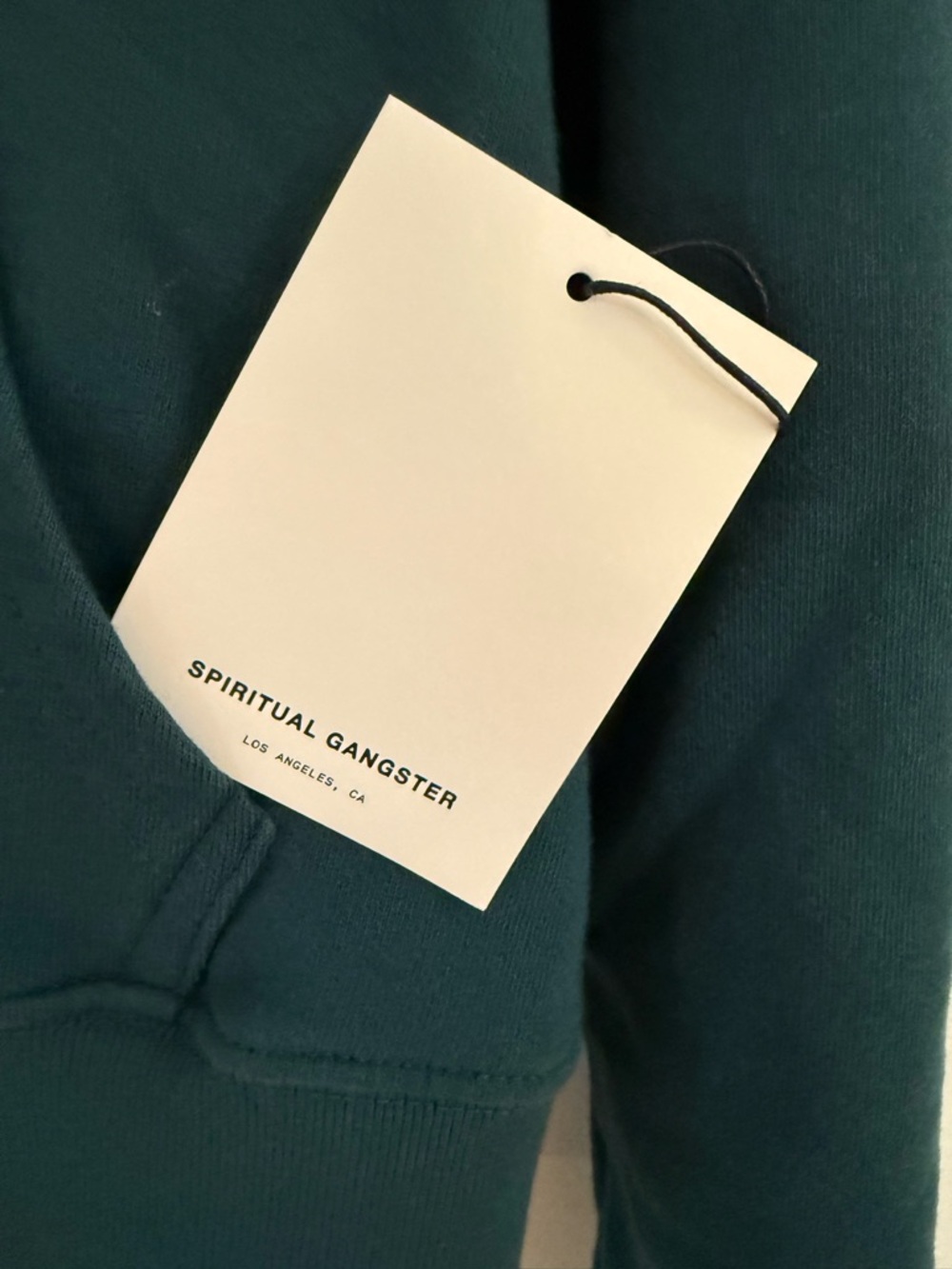 🧘♀️NWT Spiritual Gangster Balance Olsen Cropped Hoodie 888 Large - Picture 10 of 10